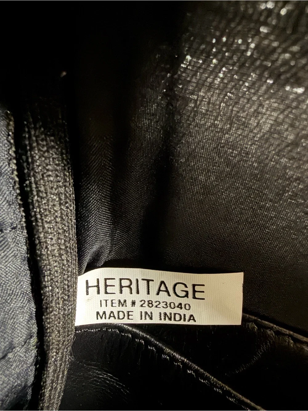 Vintage Heritage Black Leather Laptop Briefcase Messenger Bag Travel Organizer